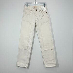 Madewell Women's Straight Leg Jeans in Cream